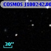 COSMOS J100242.00+013708.1