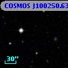 COSMOS J100250.63+013704.9