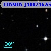 COSMOS J100216.85+013703.1