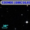COSMOS J100216.85+013659.3