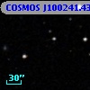 COSMOS J100241.43+013658.2