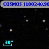 COSMOS J100240.90+013655.8