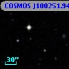 COSMOS J100251.94+013656.5