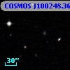 COSMOS J100248.36+013646.3