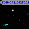 COSMOS J100252.25+013648.6