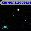 COSMOS J100254.08+013642.6