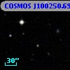 COSMOS J100250.69+013641.1