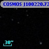 COSMOS J100220.72+013646.3