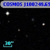 COSMOS J100248.69+013632.3