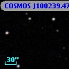 COSMOS J100239.47+013629.8