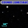 COSMOS J100250.02+013629.1