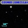 COSMOS J100251.64+013629.2
