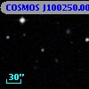 COSMOS J100250.00+013625.6