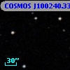 COSMOS J100240.33+013627.9