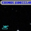 COSMOS J100222.49+013626.5