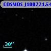 COSMOS J100221.54+013626.1