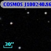 COSMOS J100240.86+013626.2