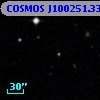 COSMOS J100251.33+013622.8