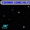 COSMOS J100245.72+013619.8