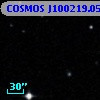 COSMOS J100219.05+013620.0