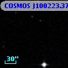 COSMOS J100223.37+013618.0
