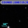 COSMOS J100219.20+013621.6