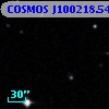 COSMOS J100218.54+013615.4