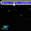 COSMOS J100252.41+013613.7