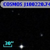 COSMOS J100220.74+013613.6