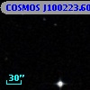 COSMOS J100223.60+013613.4