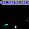 COSMOS J100222.02+013613.1