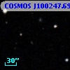 COSMOS J100247.69+013612.5
