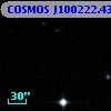 COSMOS J100222.43+013612.1