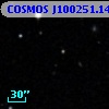 COSMOS J100251.14+013609.5