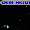COSMOS J100218.68+013609.0