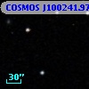 COSMOS J100241.97+013605.1