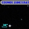 COSMOS J100219.67+013607.3
