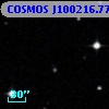 COSMOS J100216.77+013601.8