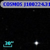 COSMOS J100224.31+013601.1