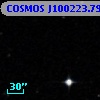 COSMOS J100223.79+013554.3