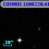 COSMOS J100220.41+013554.2