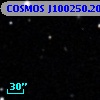 COSMOS J100250.20+013551.0