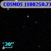 COSMOS J100250.77+013542.3