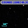 COSMOS J100248.35+013539.4