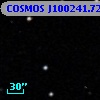 COSMOS J100241.72+013539.2