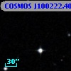 COSMOS J100222.40+013534.5