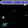 COSMOS J100216.92+013517.5