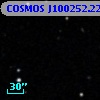 COSMOS J100252.22+013517.6