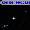 COSMOS J100221.07+013515.8