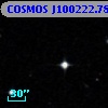 COSMOS J100222.78+013515.0